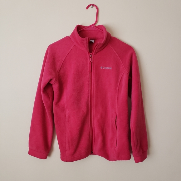 Columbia Pink Fleece Zip Sweater - Picture 5 of 8